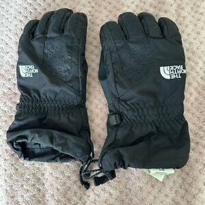 North Face youth ski gloves